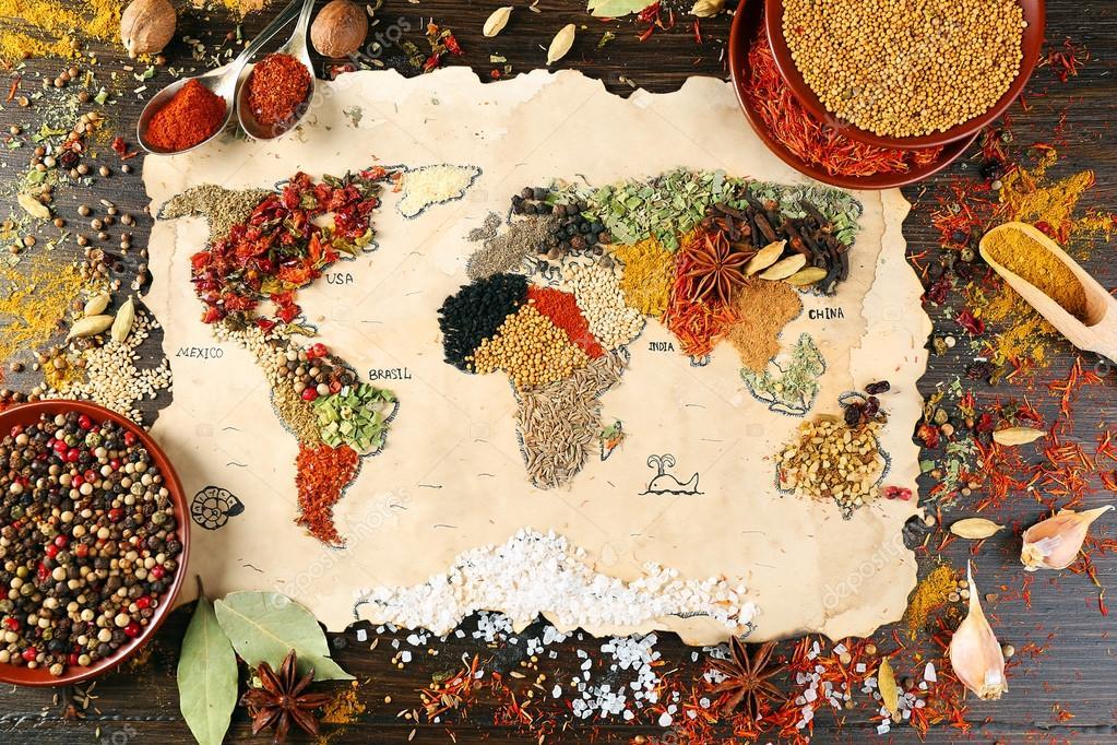 International cooking : Herbs and Spices