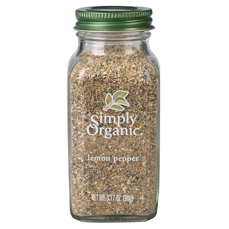 Simply Organic Lemon Pepper 3.17 oz.