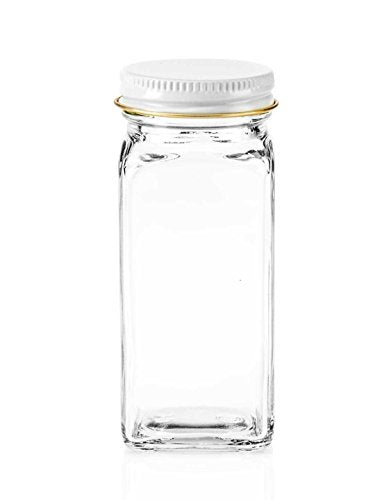 Spice Bottle Caps, Lids for Spice Jars, 43mm Standard, Fits Most Glass -  SpiceLuxe