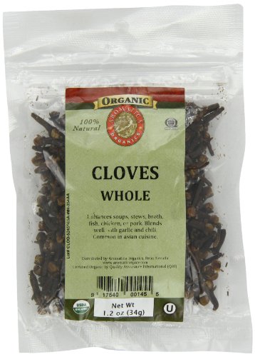 Aromatica Organics Cloves Whole, 1.2-Ounce