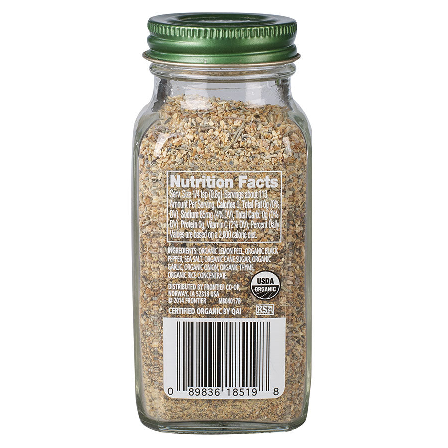 Simply Organic Lemon Pepper 3.17 oz.