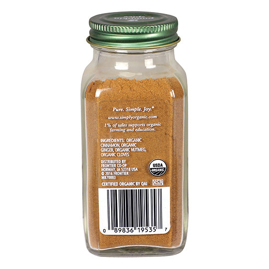 Simply Organic Pumpkin Spice 1.94 oz